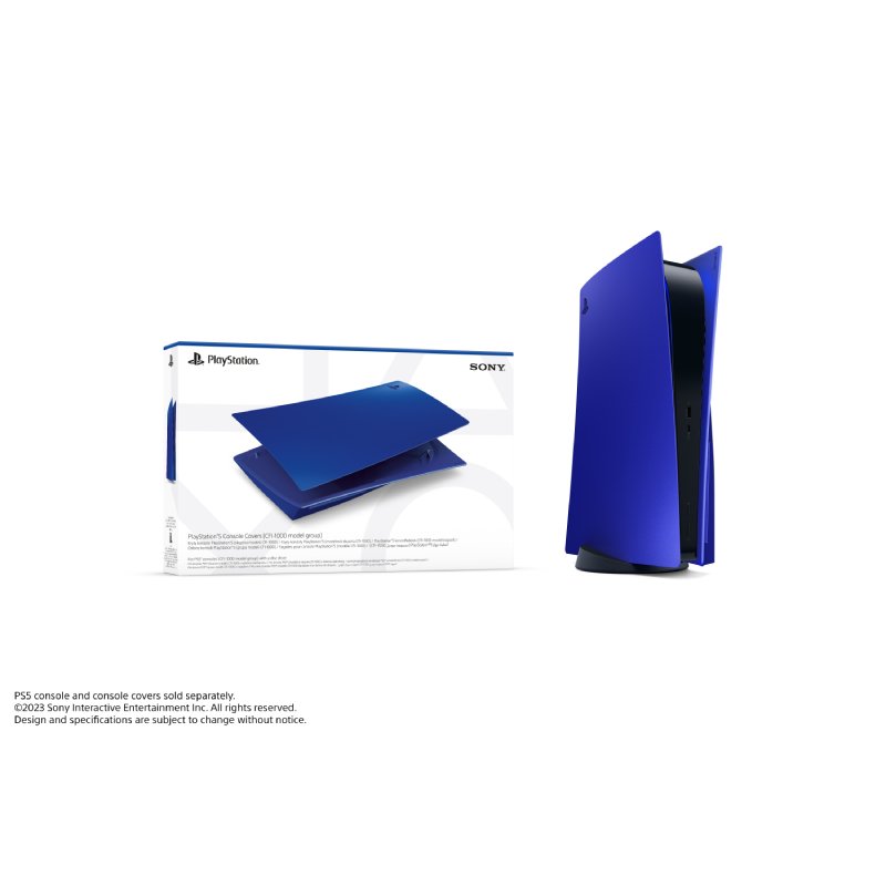 PS5 Standard Cover Cobalt Blue   