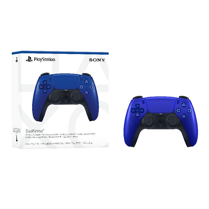 PS5 DualSense Cobalt Blue Controller  img 1