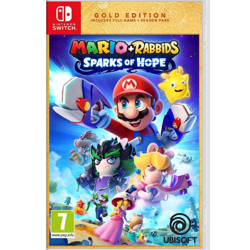 Sw Mario Plus Rabbids Sparks Of Hope Gold Edition 