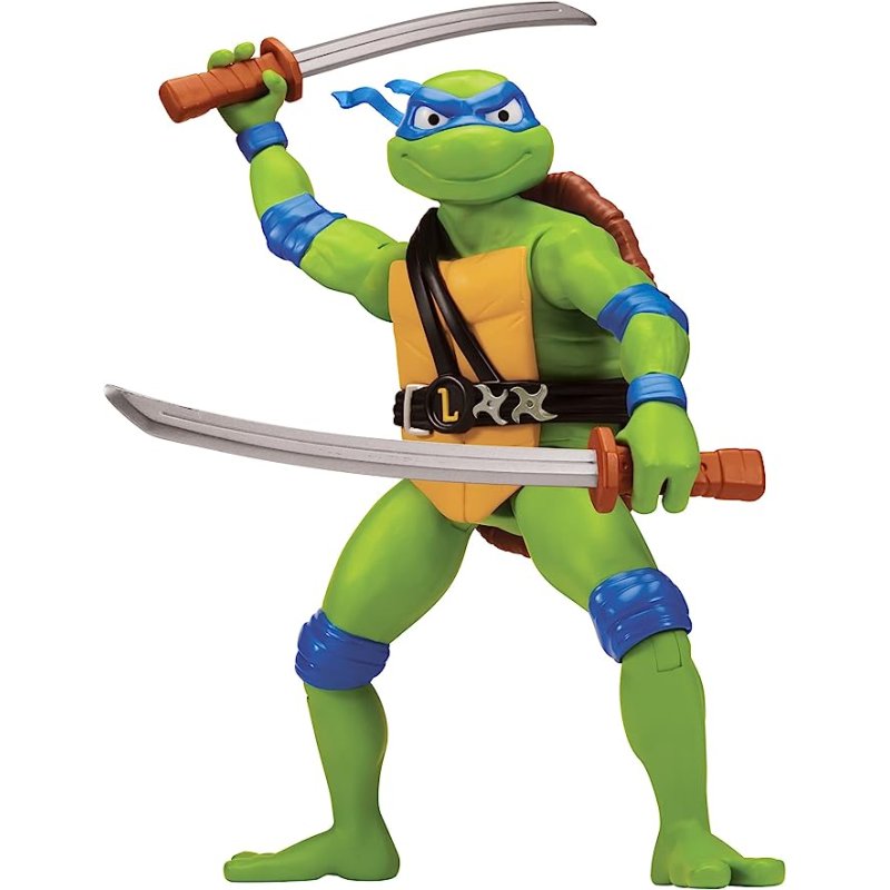 Teenage Mutant Ninja Turtles: Mutant Mayhem 12” Giant Leonardo Figure by Playmates Toys