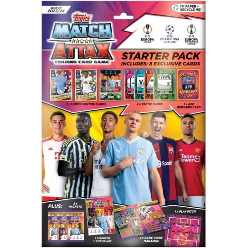 Shop Topps Match Attax 2023/2024 Starter Pack with ZGames in UAE