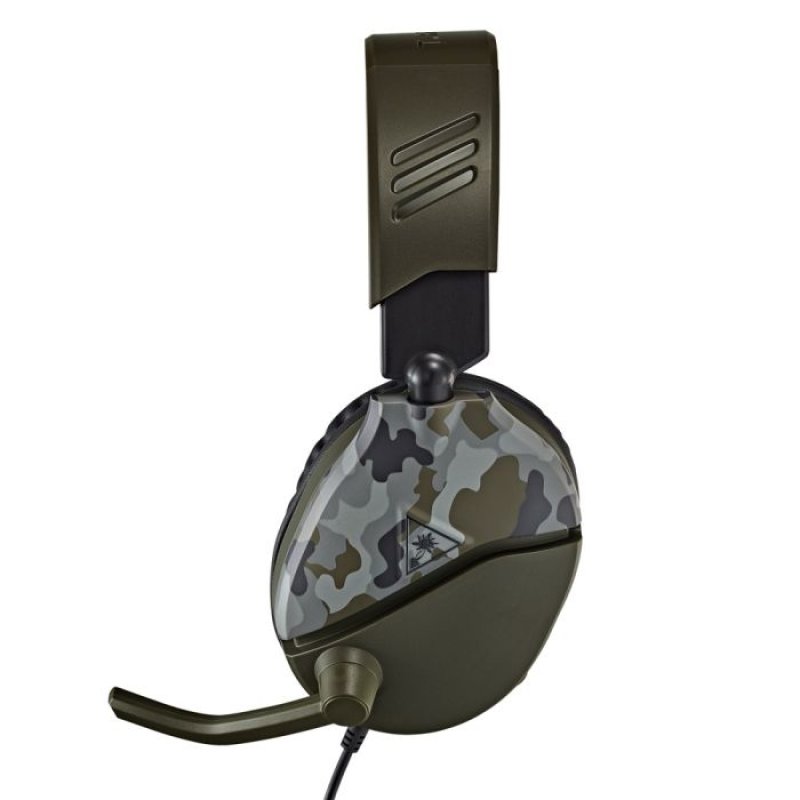 Turtle Beach Recon 70 Wired Gaming Headset, Green Camo