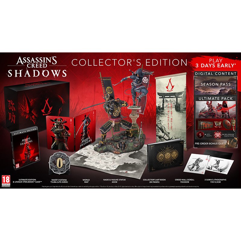 Assassin's Creed Shadows Collector's Edition (Zgames Exclusive)