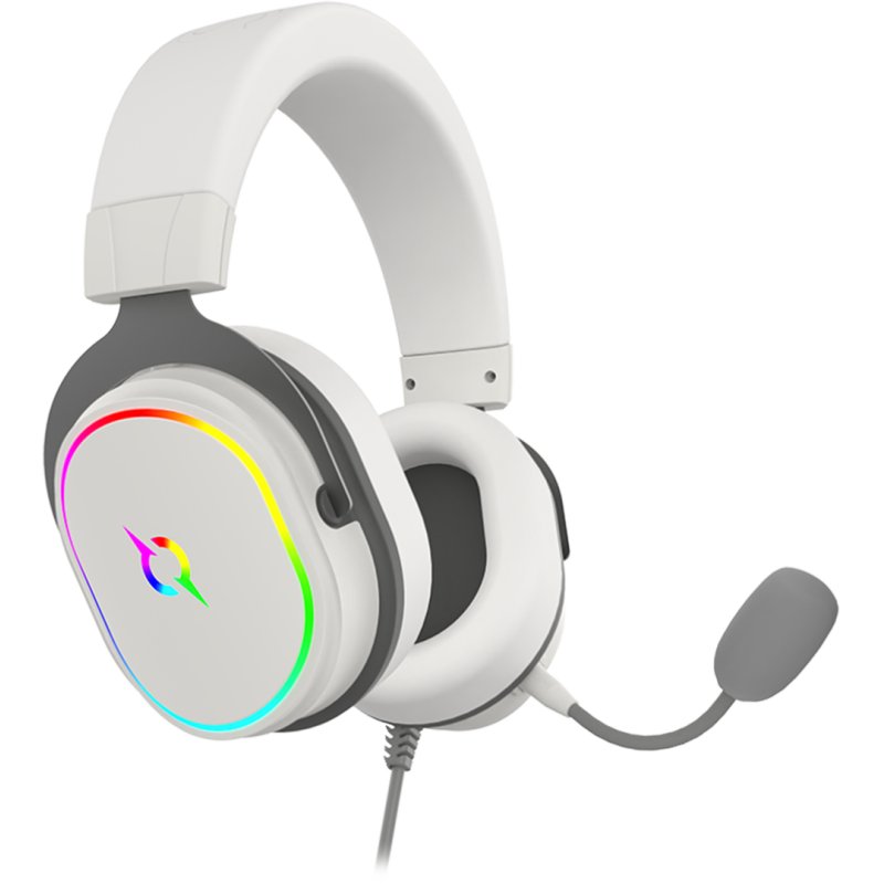 Headset AQIRYS Altair White 7.1 RGB USB 