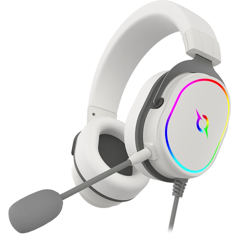 Headset AQIRYS Altair White 7.1 RGB USB 