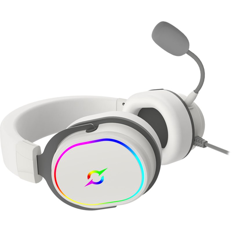 Headset AQIRYS Altair White 7.1 RGB USB 