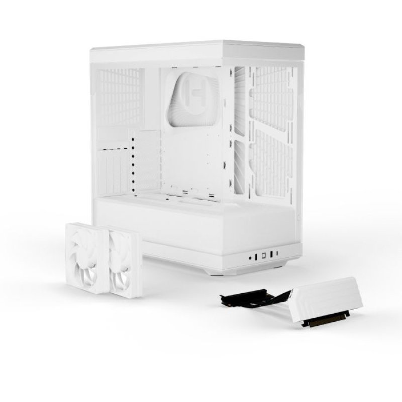 HYTE Y40 Mid-Tower ATX Case - Snow White