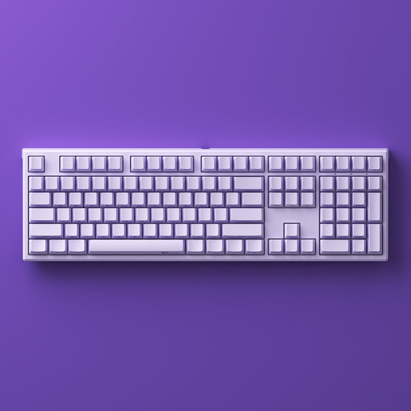 Akko Mg108b Taro Purple Multi-Mode Rgb Hot-Swappable Mechanical Keyboard (V3 Cream Yellow Pro)