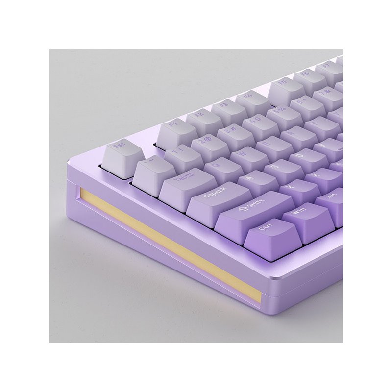 Akko Monsgeek M3w Multi-Modes Rgb Wireless Keyboard Purple Cream Yellow Pro