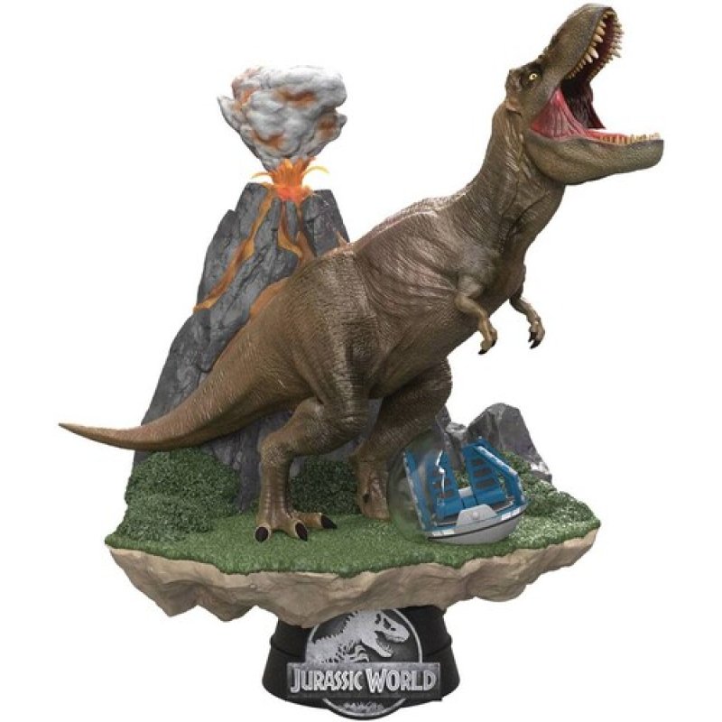 Beast Kingdom Jurassic World Diorama Stage-122 Fallen Kingdom-T-Rex