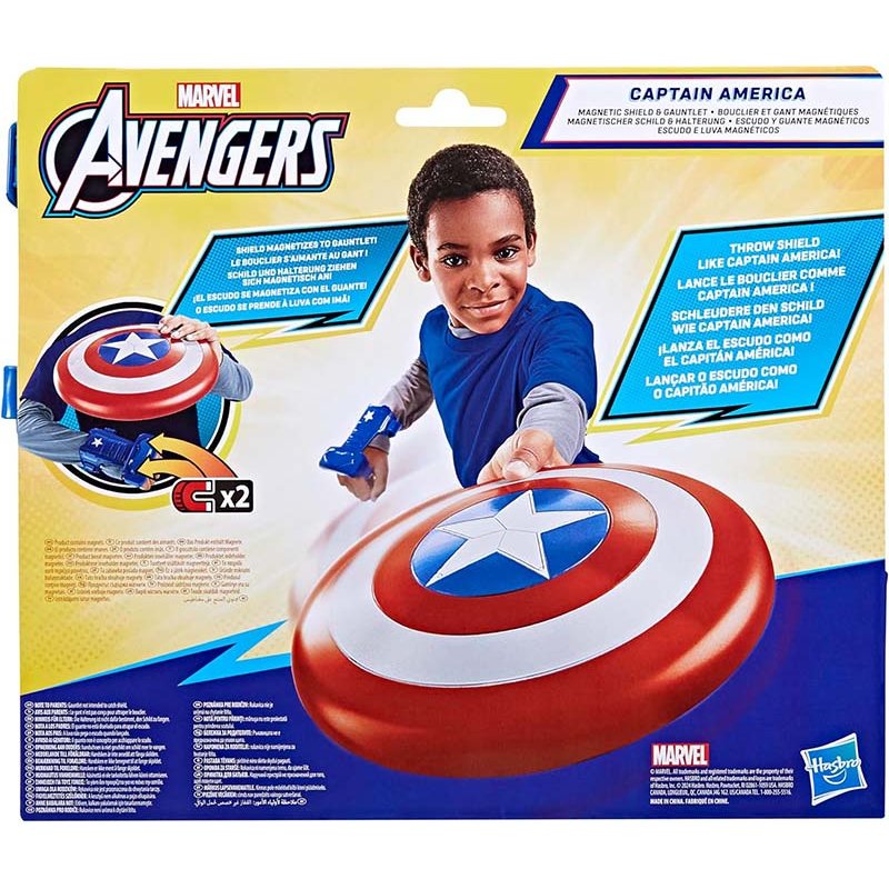 Captain America Magnetic Shield And Gauntlet