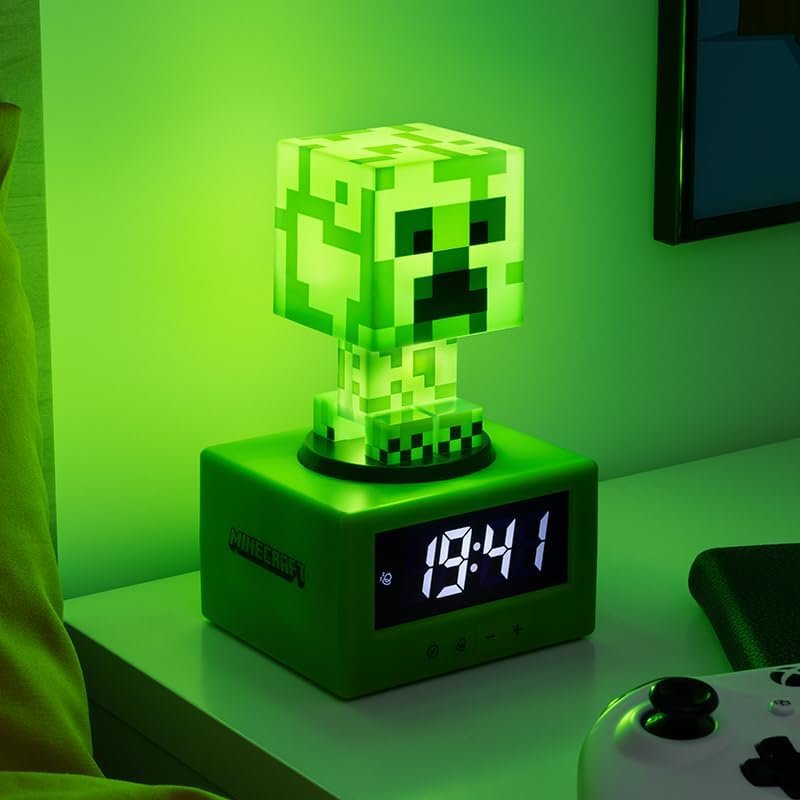 Creeper Icon Alarm Clock 