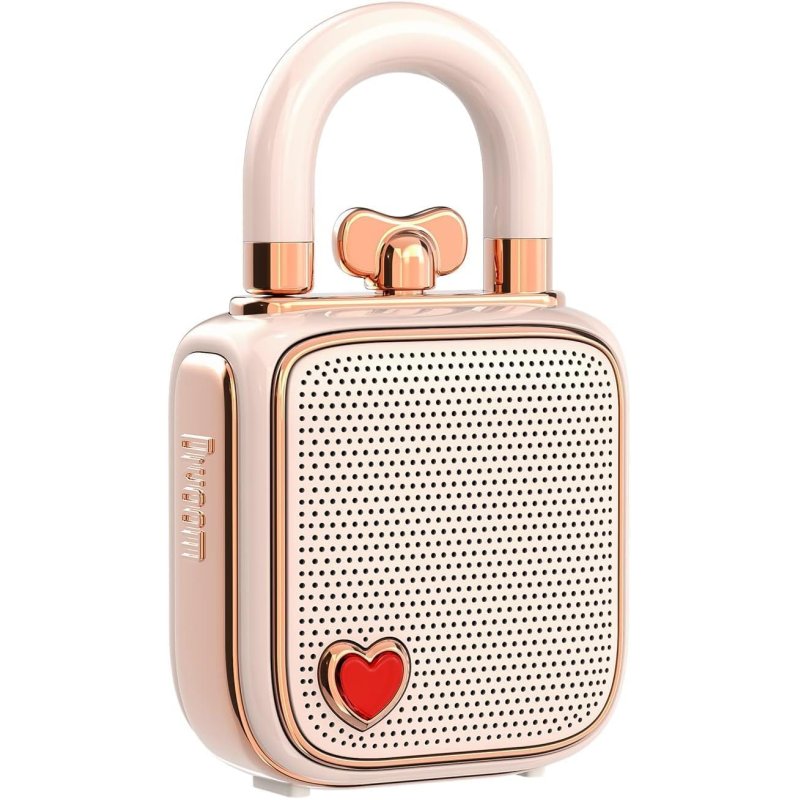 Divooom LoveLock Bluetooth Speaker Pink