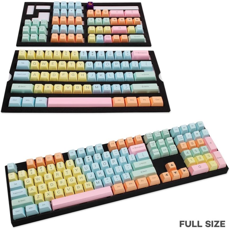 DUCKY COTTON CANDY SA KEYCAPS