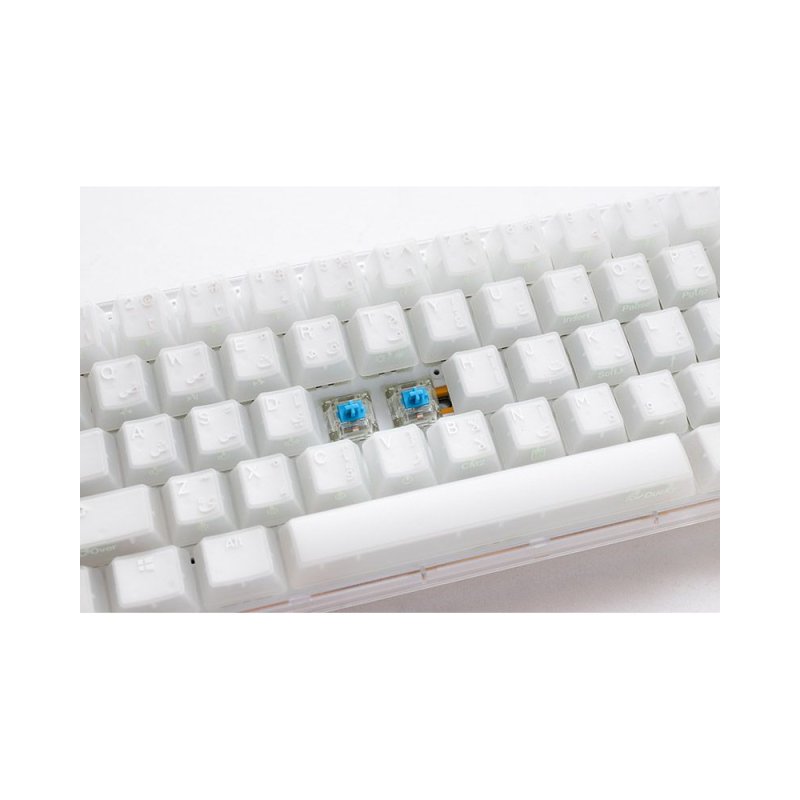 Ducky One 3 Aura White SF Keyboard Blue Switch