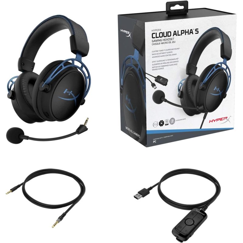 Hyper X Cloud Alpha S Blue Headset