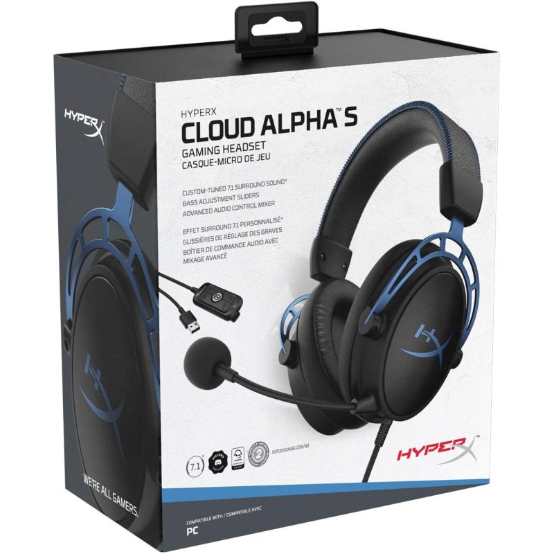 Hyper X Cloud Alpha S Blue Headset