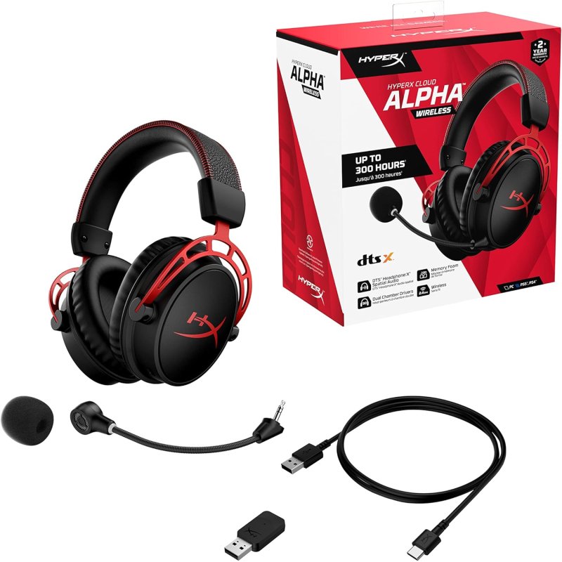 Hyperx Cloud Alpha Wireless Gaming Headset