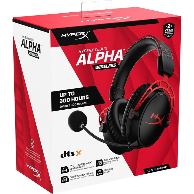 Hyperx Cloud Alpha Wireless Gaming Headset