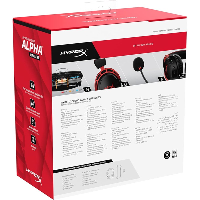 Hyperx Cloud Alpha Wireless Gaming Headset