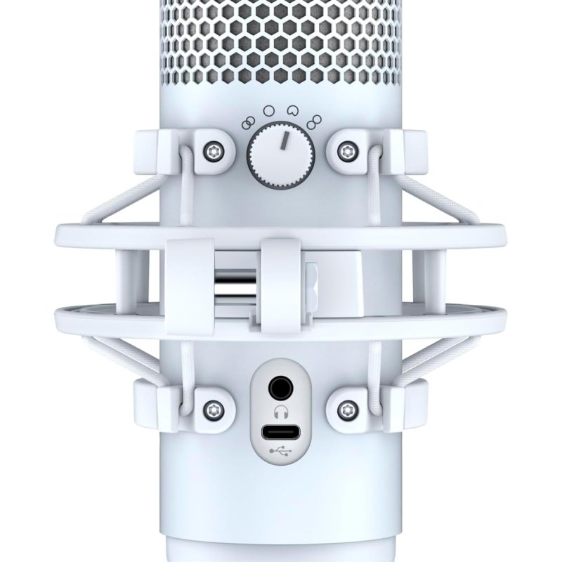 Hyperx Quadcast Usb Wht Microphone