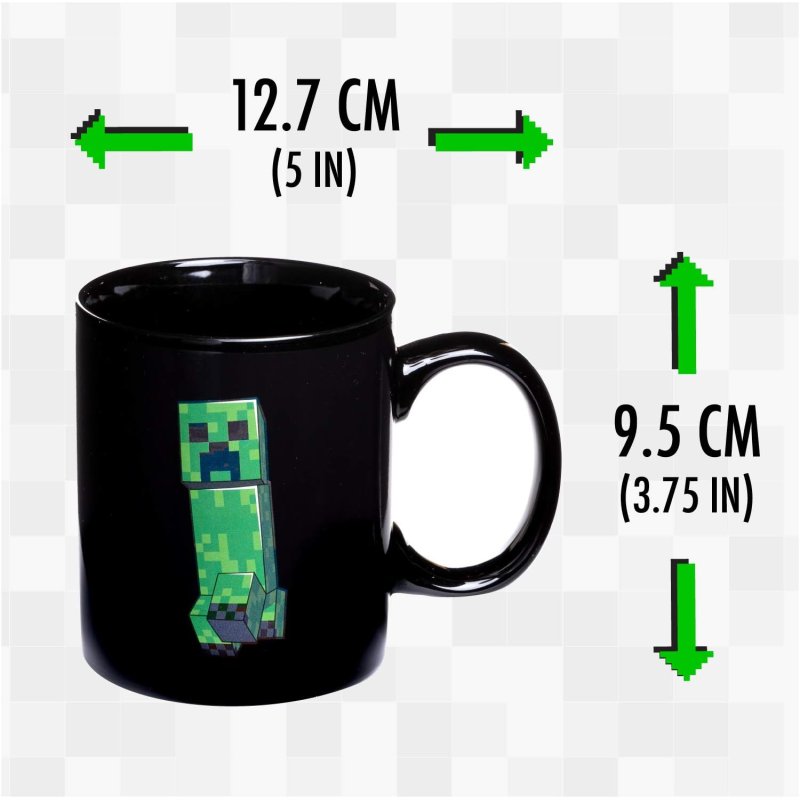 Minecraft Creeper Heat Change Mug 