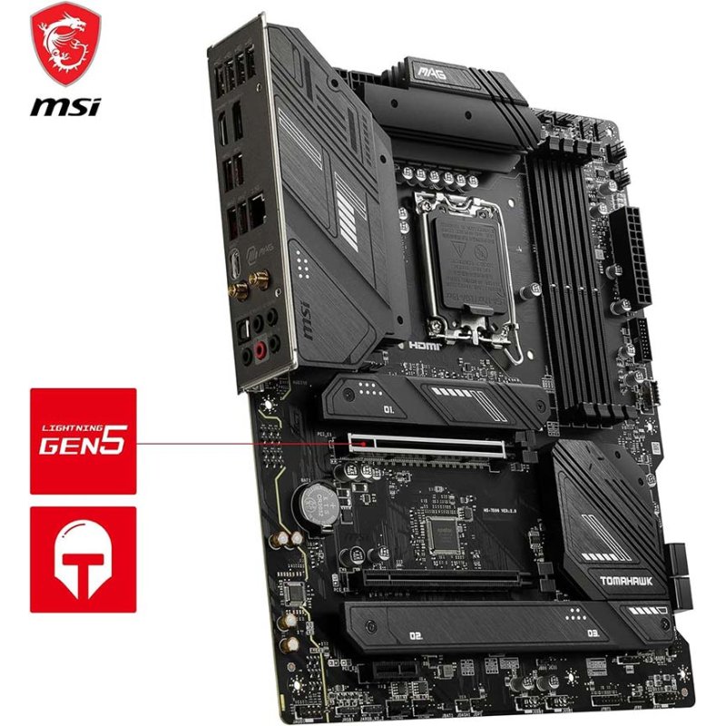 MSI MAG B760 TOMAHAWK WIFI DDDR5 91-7D96-012-013