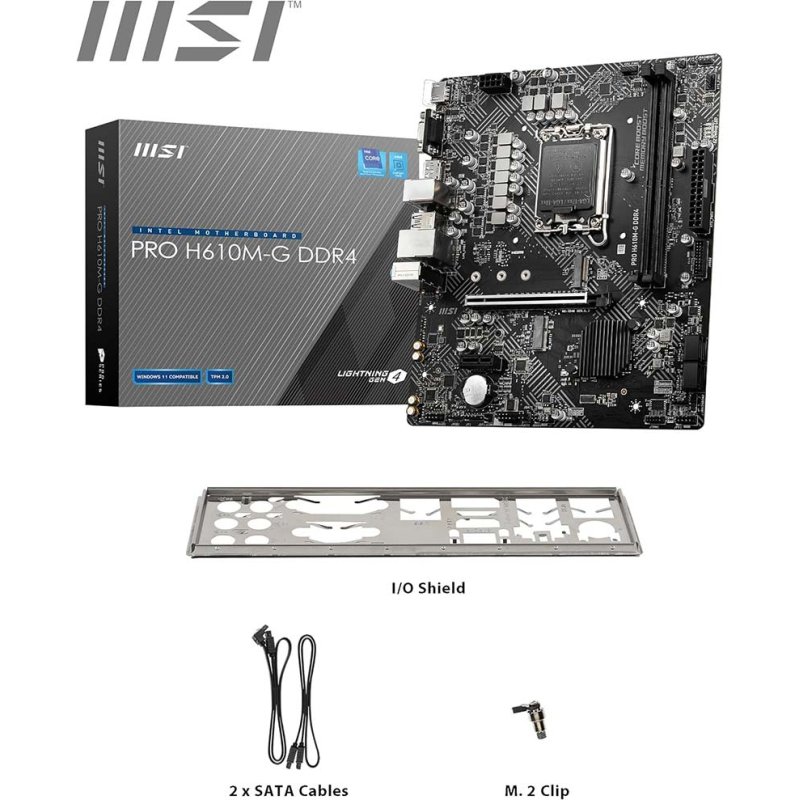 MSI MSIPRO H610M-G DDR4