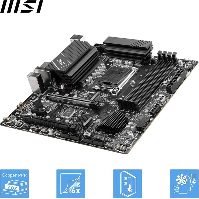 MSI PRO B760M-A WIFI 911-7D99-007/012/021