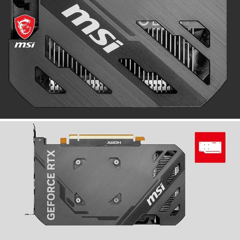 MSI RTX 4060 VENTUS 2X BLACK 8G OC 912-V516-012