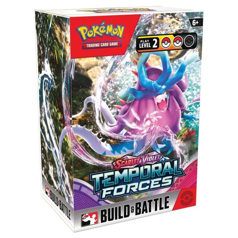 Pokemon Tcg - Sv05 Temporal Forces Buld&Battle Box
