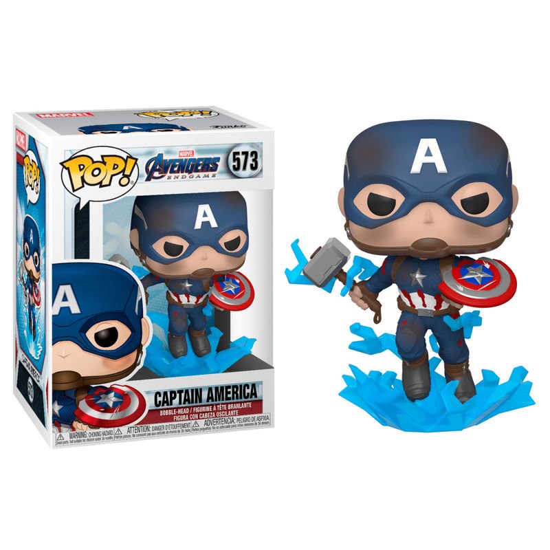 Pop! Marvel: Avengers Endgame - Capt A w/ Broken Shield