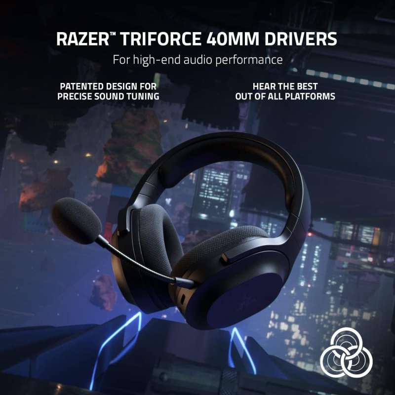 Razer Barracuda X Wireless Gaming Headset - Black