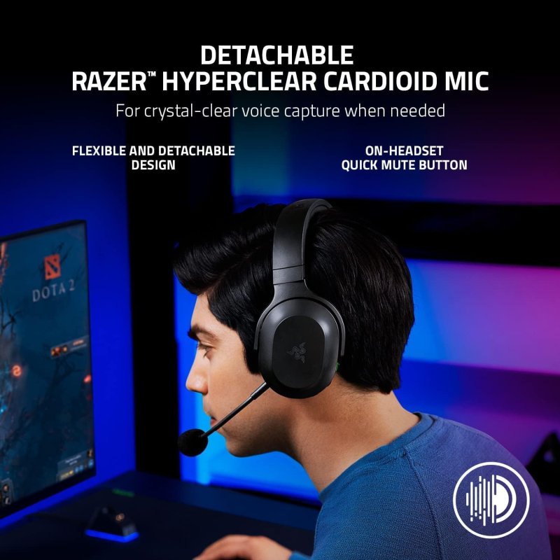 Razer Barracuda X Wireless Gaming Headset - Black