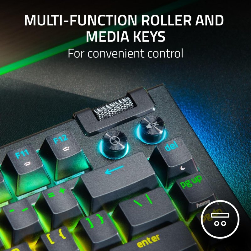 Razer Blackwidow V4 75% Mechanical Keyboard