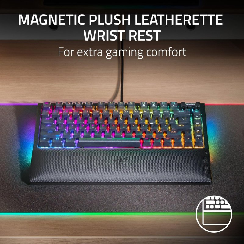 Razer Blackwidow V4 75% Mechanical Keyboard