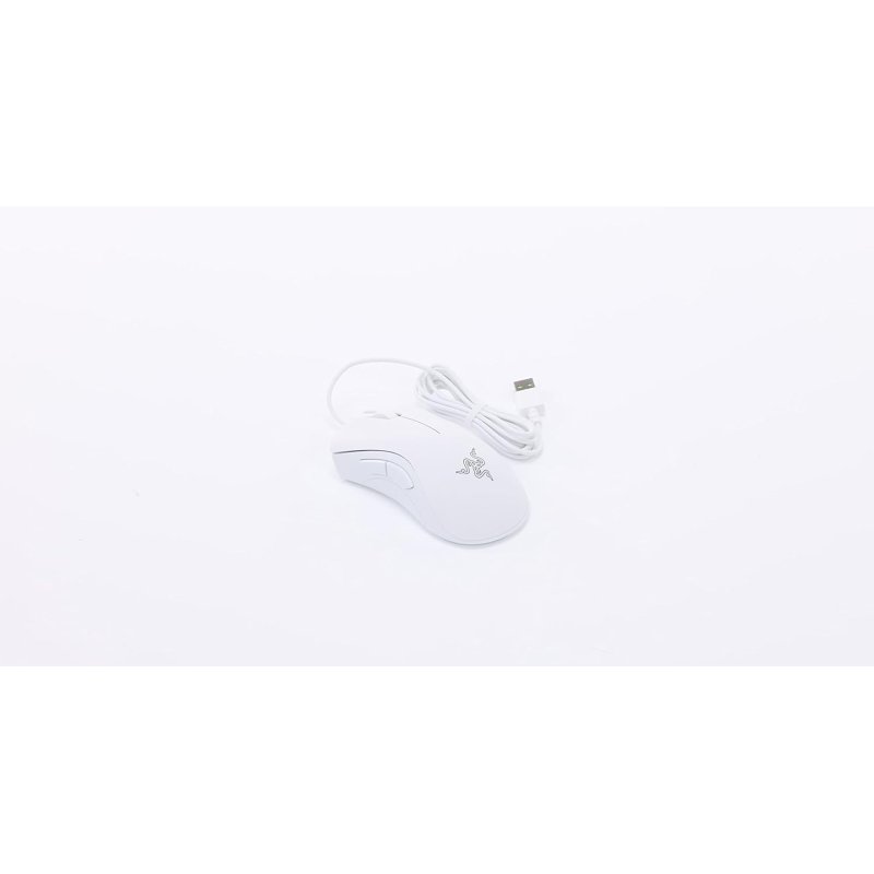 Razer Deathadder Essential Ergonomic Gaming Mouse - White