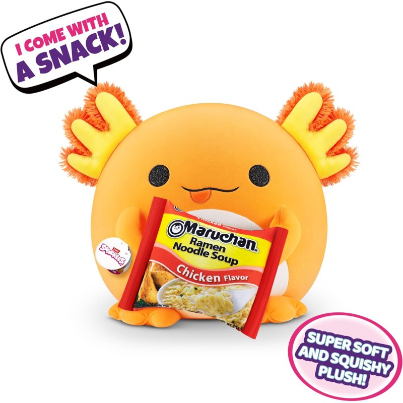 Snackles Maruchan Ramen Axolotl Super Sized 14