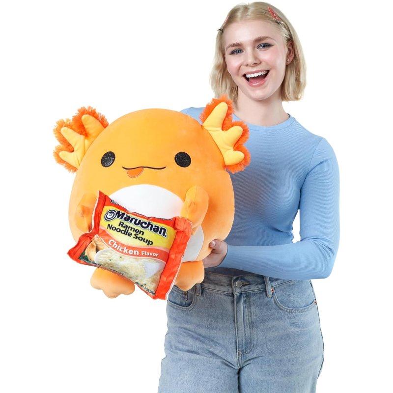 Snackles Maruchan Ramen Axolotl Super Sized 14