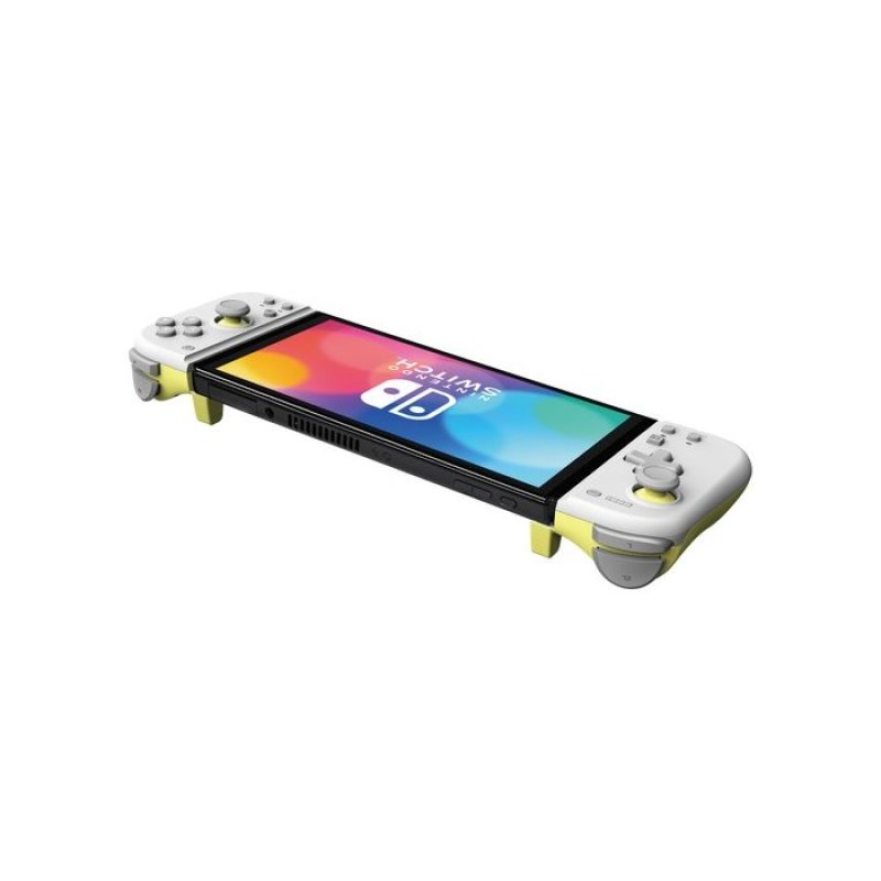 Switch Hori Split Pad Compact (Light Gray & Yellow)