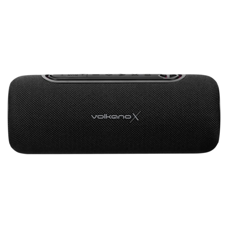 VOLKANO X VXS100 SERIES PORTABLE BLUETOOTH SPEAKER WITH RGB LIGHTS (VKX-3001-BK)