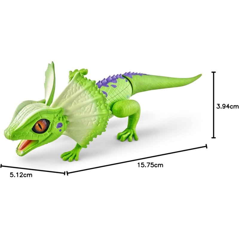 Zuru Robo Alive Light-Up Frill Neck Lizard Assorted 10 cm 7149