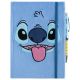 Erik Disney Stitch: Tropical Plush Cover premium A5 Notebook With Projector Pen