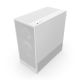 NZXT H5 Flow RGB (2024) Compact Mid-Tower ATX Case with RGB Fans - White