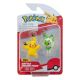 POKEMON BATTLE FIG PIKA+SPRI 2PK