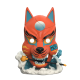 Mighty Jaxx Kitsune Mask Asagiri Ed By Jor.Ros 11-Inch Art Toy, Vinyl Mask with Polystone Base