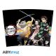 DEMON SLAYER-TRAVEL MUG CHARACTERS STRIP PATTERNS