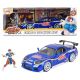 Jada Toys Hollywood Rides Street Fighter Chun-Li & 1993 Mazda RX-7 1:24 Die-Cast Vehicle