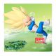 DRAGON BALL DAIMA SUPER SAIYAN 3 VEGETA(MINI) FIGURE WITH PANEL