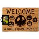 Nightmare Before Christmas (A Nightmare Awaits) Doormat